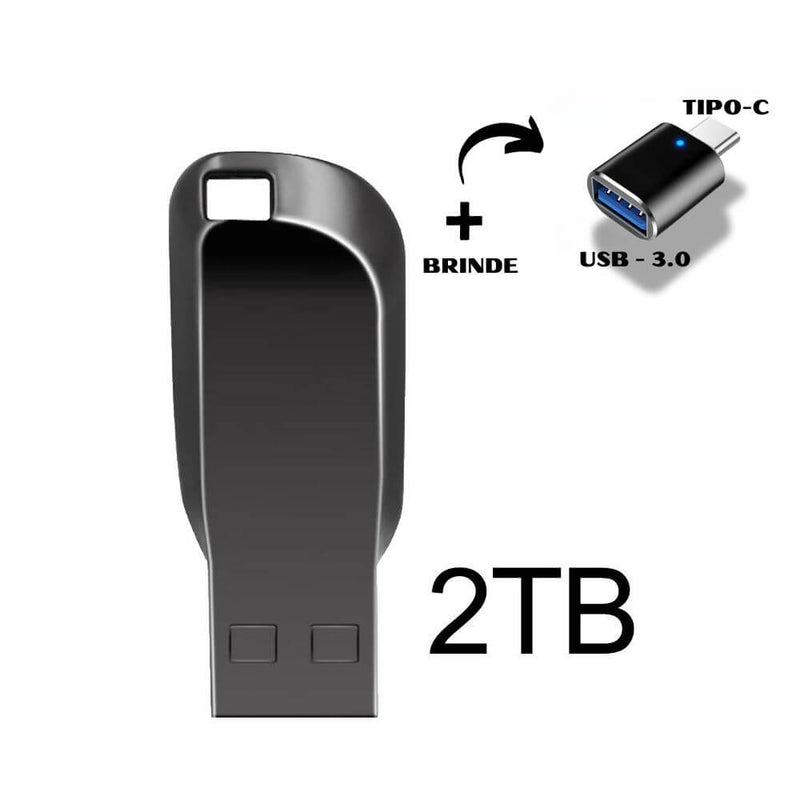 Pen Drive 2TB USB 3.0 Ulta Rápido